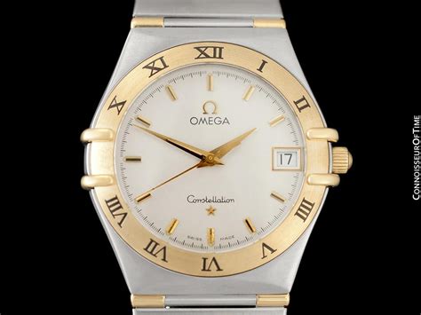 omega constellation for men|Omega Constellation men's quartz watch.